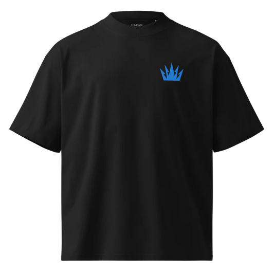 Embroidered Blue Crown T-Shirt