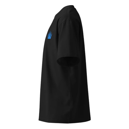 Embroidered Blue Crown T-Shirt