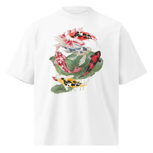 Koi Garden Tee - White